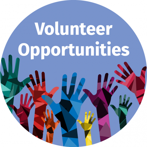 volunteer opportunities button